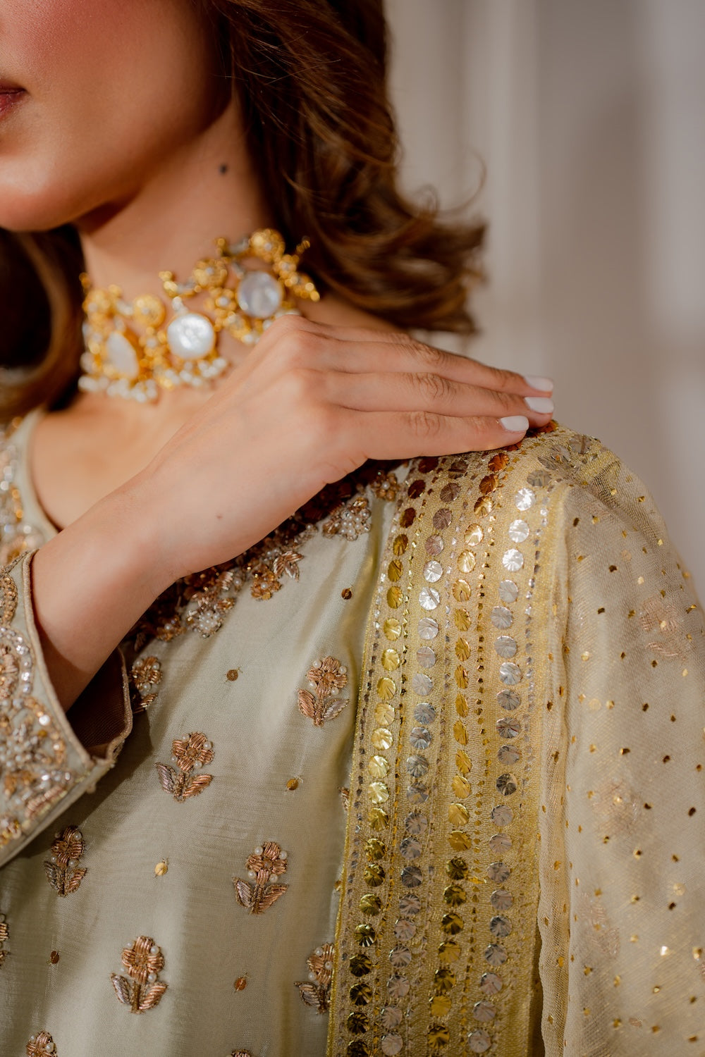 Vintage | Shehnayi Formals | Rashmeet -  Vintage Ladies Clothes - Original Designer Dress - House of Maryam