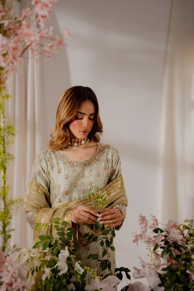 Vintage | Shehnayi Formals | Rashmeet -  Vintage Ladies Clothes - Original Designer Dress - House of Maryam