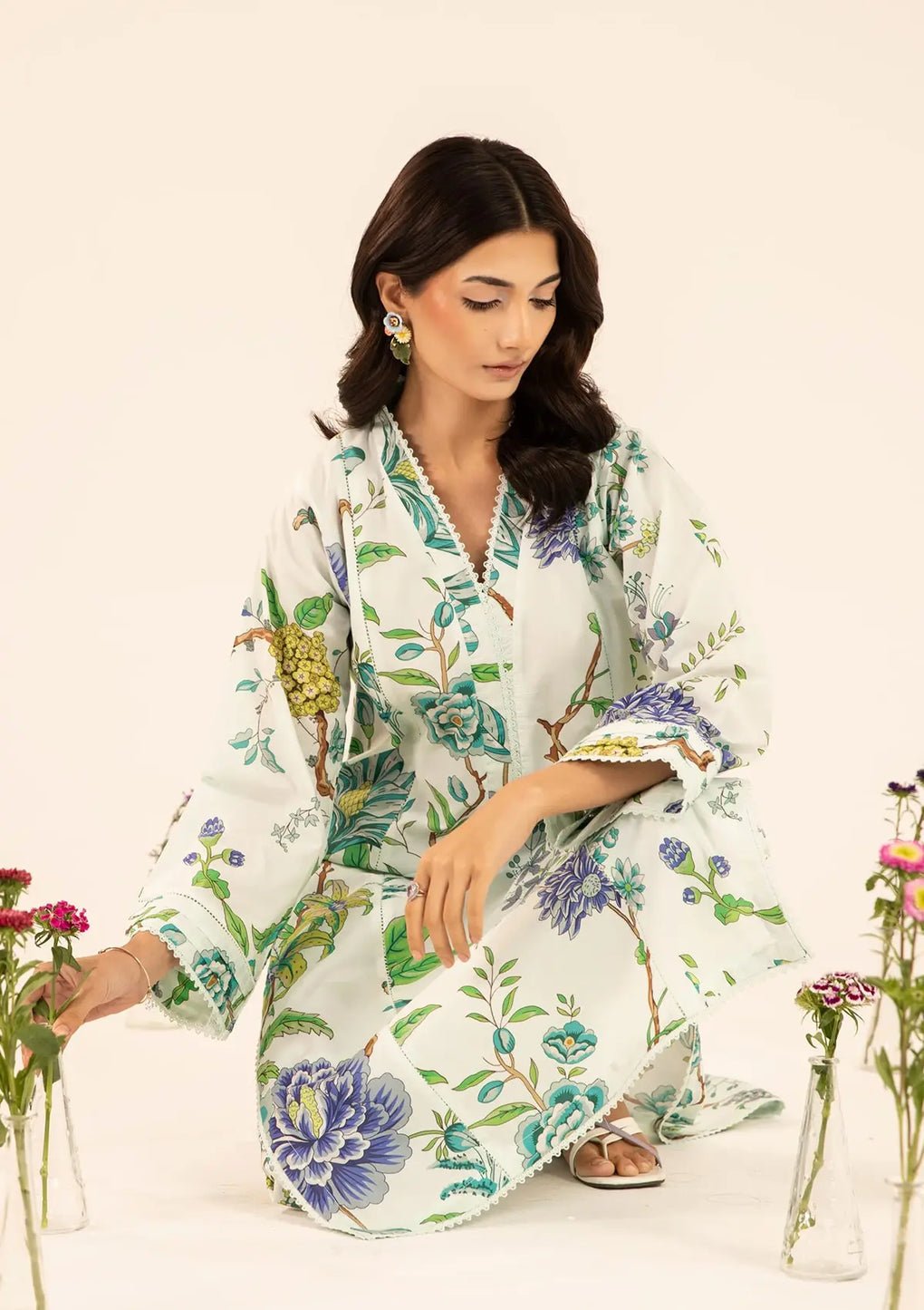 Elaf Premium | Pret 25 | EPT-03 NAIRE-Brand:Elaf Premium-Type:Ladies Clothes-Ivory-Lawn-House of Maryam- Buy in UK, USA