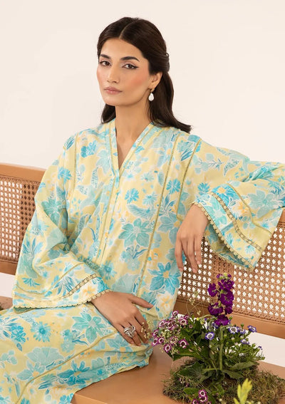 Elaf Premium | Pret 25 | EPT-06 FIONA-Brand:Elaf Premium-Type:Ladies Clothes-Pale Yellow-Lawn-House of Maryam- Buy in UK, USA