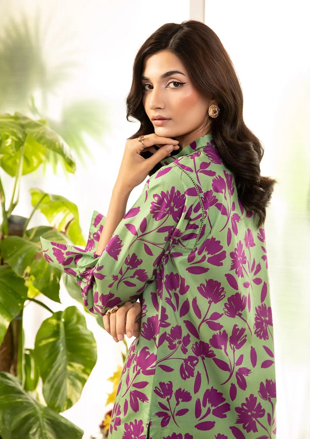 Elaf Premium | Pret 25 | EPT-07 KOA-Brand:Elaf Premium-Type:Ladies Clothes-Pistachio-Lawn-House of Maryam- Buy in UK, USA