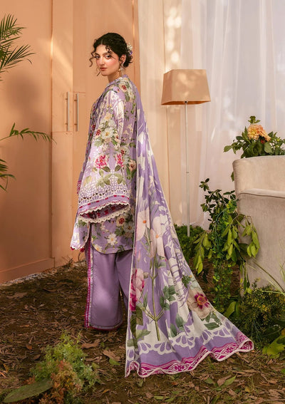 Elaf Premium | Prints 25 | EPS-5B LILABELLE-Brand:Elaf Premium-Type:Ladies Clothes-Lilac-Lawn-House of Maryam- Buy in UK, USA