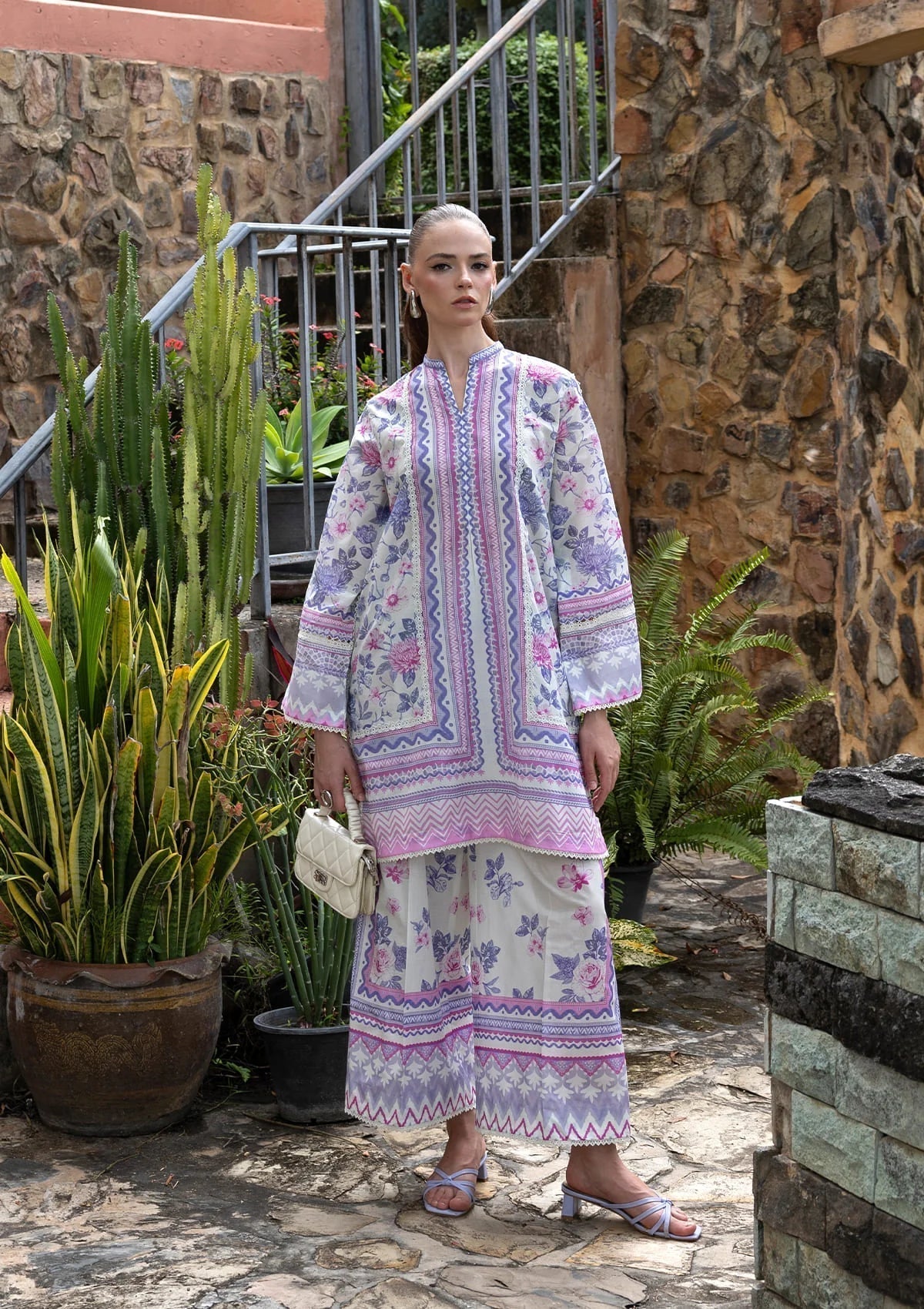 Elaf Premium | Ready to Wear 26 | EPV-10A MI AMORE-Brand:Elaf Premium-Type:Ladies Clothes-Off White-Lawn-House of Maryam- Buy in UK, USA