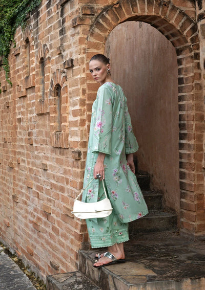 Elaf Premium | Ready to Wear 26 | EPV-2B MILANO-Brand:Elaf Premium-Type:Ladies Clothes-Ice Blue-Lawn-House of Maryam- Buy in UK, USA