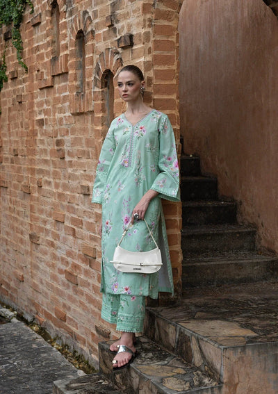 Elaf Premium | Ready to Wear 26 | EPV-2B MILANO-Brand:Elaf Premium-Type:Ladies Clothes-Ice Blue-Lawn-House of Maryam- Buy in UK, USA