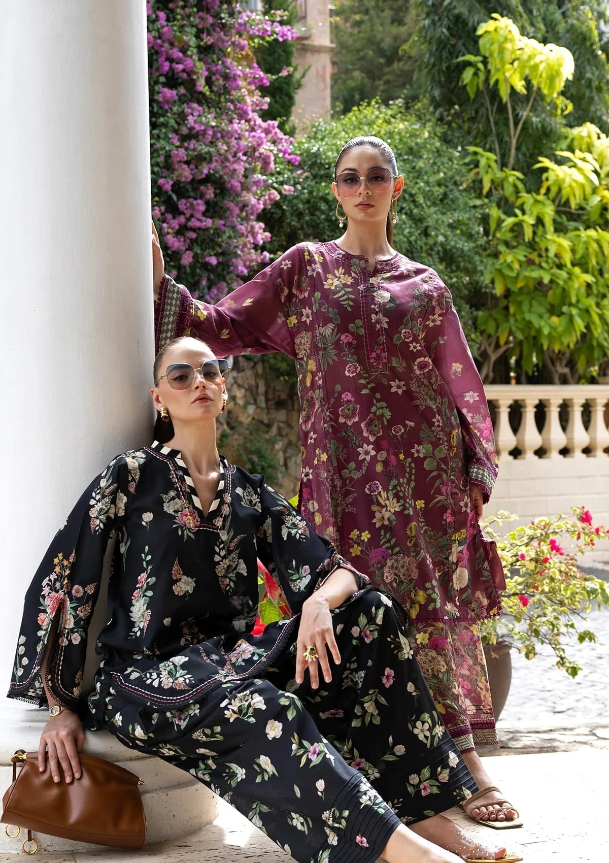 Elaf Premium | Ready to Wear 26 | EPV-4A ROSSETTO-Brand:Elaf Premium-Type:Ladies Clothes-Maroon-Lawn-House of Maryam- Buy in UK, USA