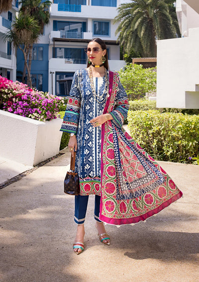 Elaf Premium | Prints Collection 2024 | EOP-07B ELNAZ -  Elaf Premium Formal - Original Designer Dress - House of Maryam