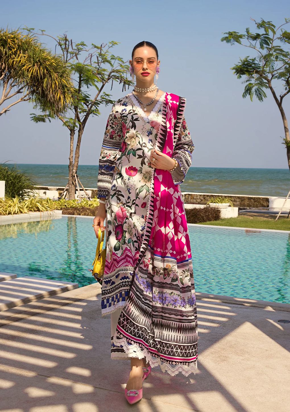 Elaf Premium | Prints Collection 2024 | EOP-06A AMARI MUSE -  Elaf Premium Formal - Original Designer Dress - House of Maryam