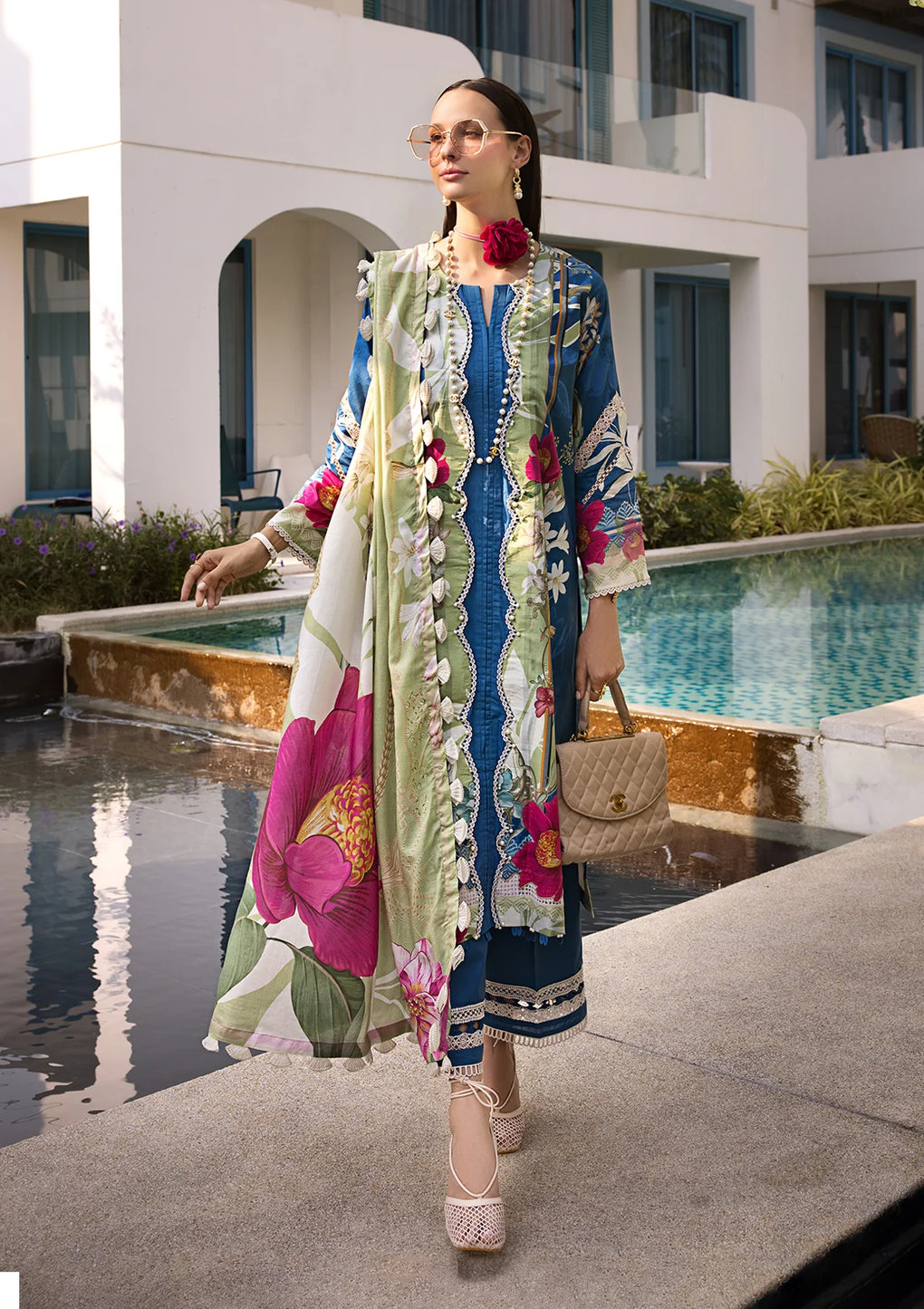 Elaf Premium | Prints Collection 2024 | EOP-08B WHIMSY TOSCANA -  Elaf Premium Formal - Original Designer Dress - House of Maryam