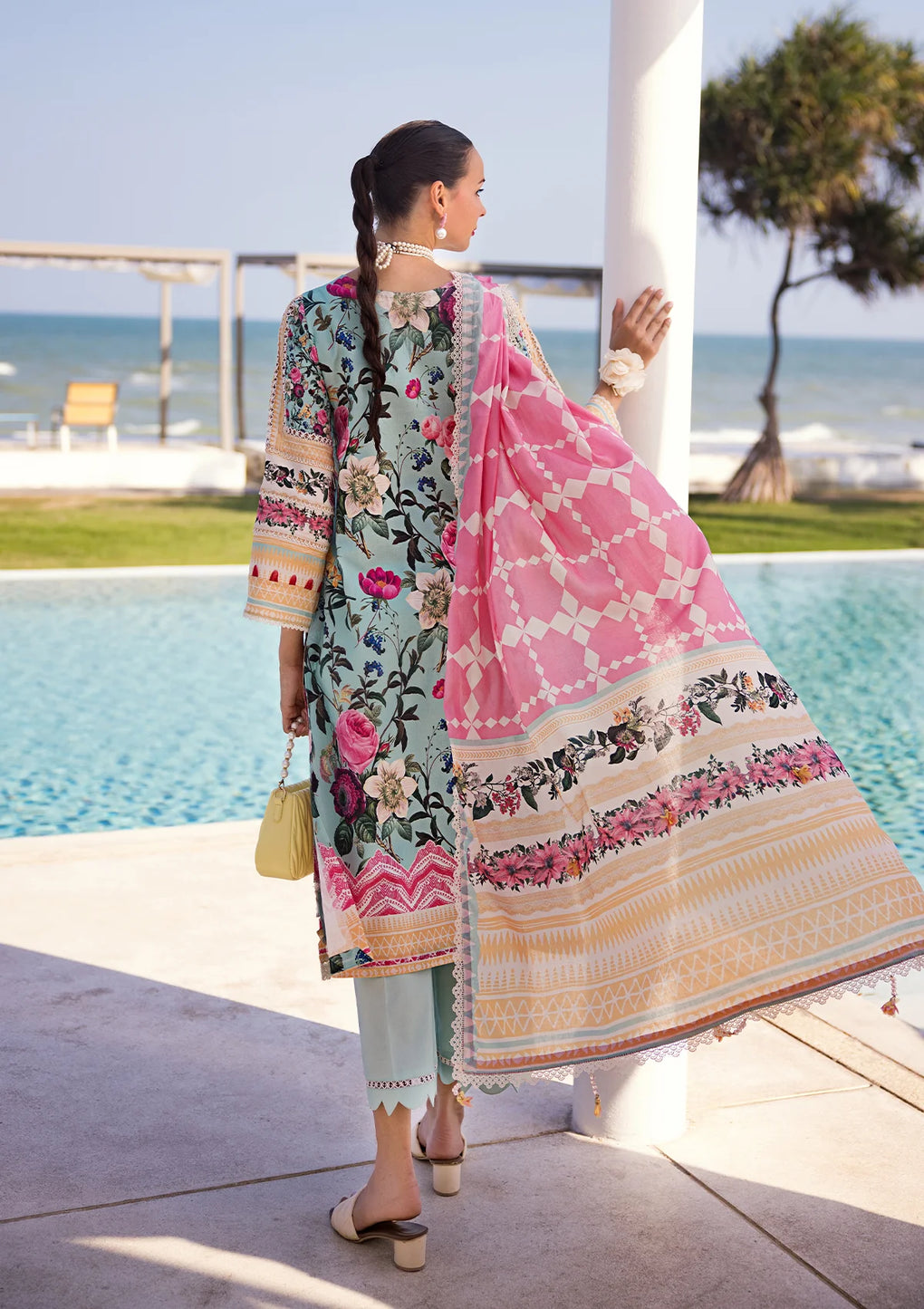 Elaf Premium | Prints Collection 2024 | EOP-06B FREYA -  Elaf Premium Formal - Original Designer Dress - House of Maryam