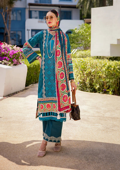 Elaf Premium | Prints Collection 2024 | EOP-07A FAUNA -  Elaf Premium Formal - Original Designer Dress - House of Maryam
