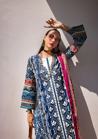 Elaf Premium | Prints Collection 2024 | EOP-07B ELNAZ -  Elaf Premium Formal - Original Designer Dress - House of Maryam