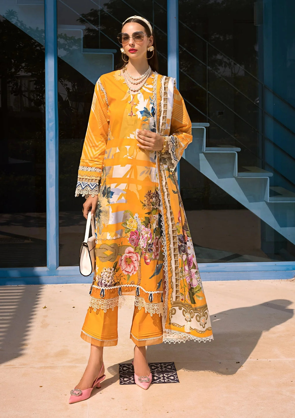 Elaf Premium | Prints Collection 2024 | EOP-01A SEDONA -  Elaf Premium Formal - Original Designer Dress - House of Maryam