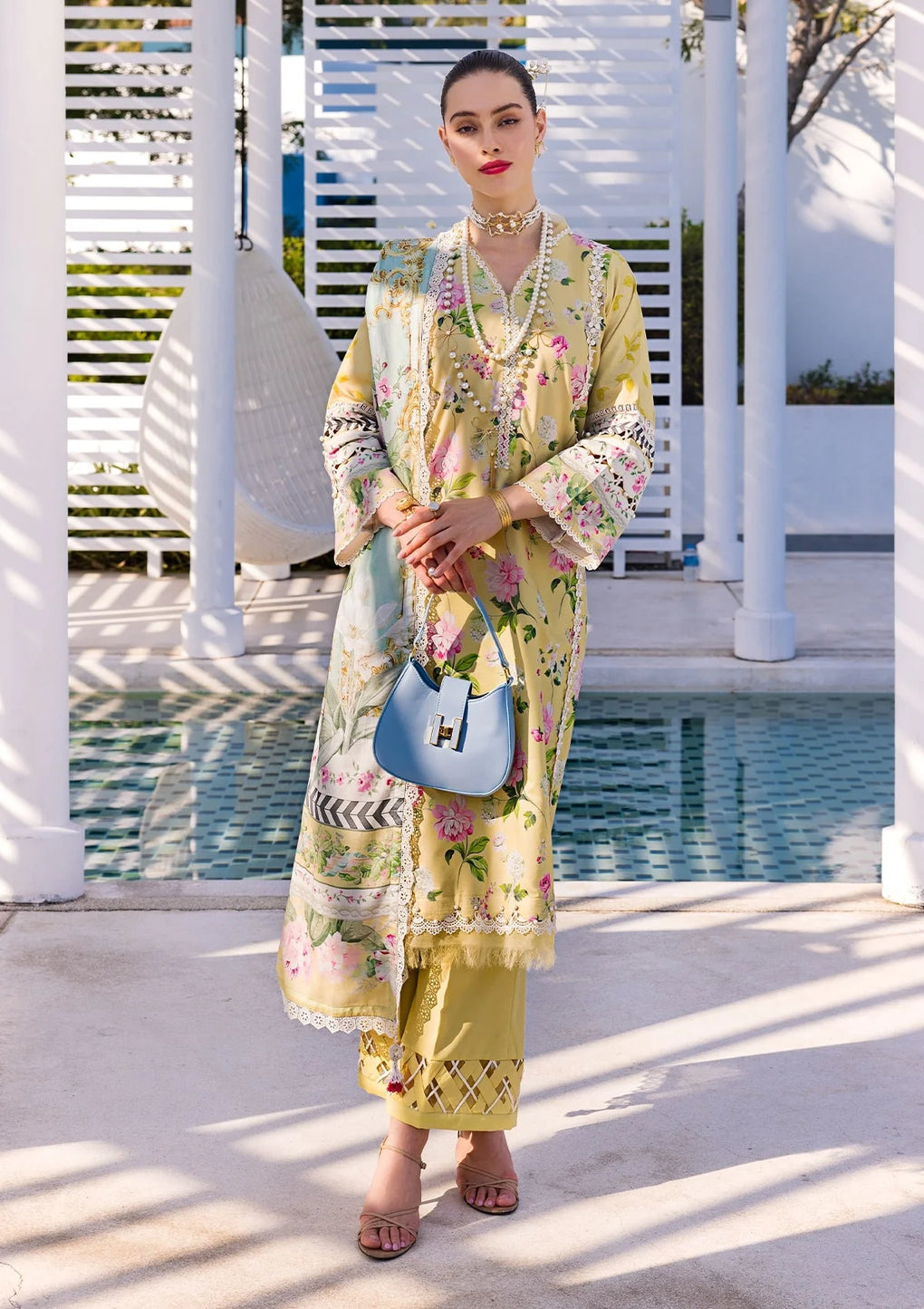 Elaf Premium | Prints Collection 2024 | EOP-02B HUAHIN CHIC -  Elaf Premium Formal - Original Designer Dress - House of Maryam