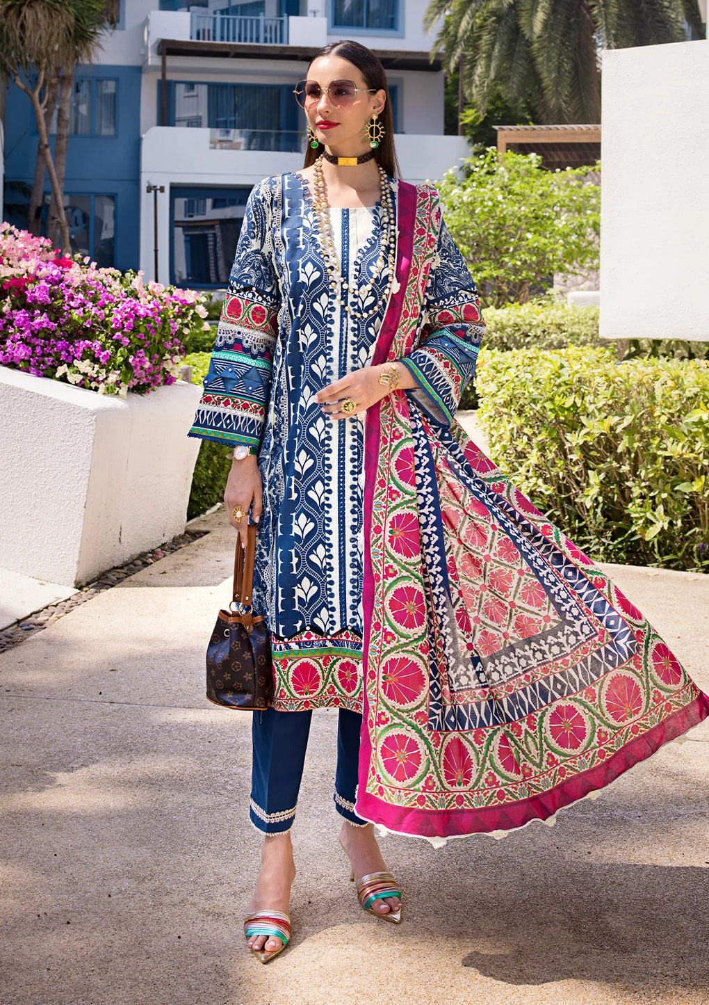 Elaf Premium | Prints Collection 2024 | EOP-07B ELNAZ by Designer Elaf Premium - House of Maryam - Pakistani Designer Ethnic Wear in {{ shop.shopifyCountryName }}