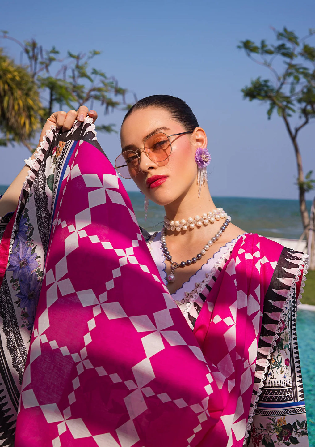 Elaf Premium | Prints Collection 2024 | EOP-06A AMARI MUSE -  Elaf Premium Formal - Original Designer Dress - House of Maryam