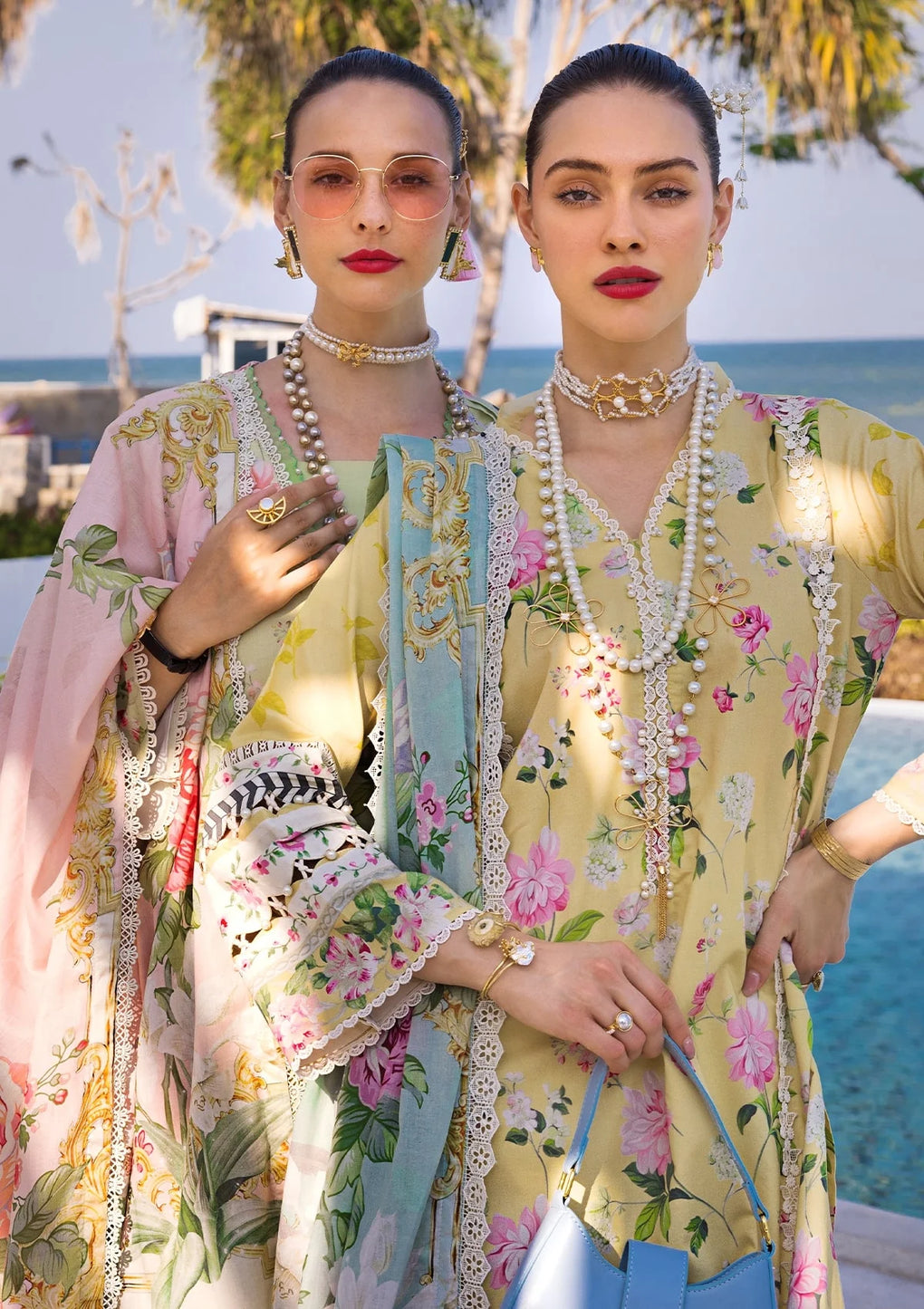 Elaf Premium | Prints Collection 2024 | EOP-02B HUAHIN CHIC -  Elaf Premium Formal - Original Designer Dress - House of Maryam