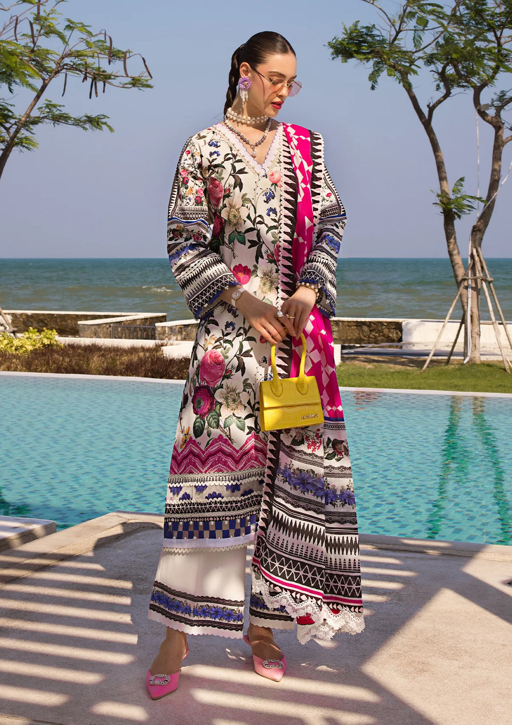 Elaf Premium | Prints Collection 2024 | EOP-06A AMARI MUSE -  Elaf Premium Formal - Original Designer Dress - House of Maryam