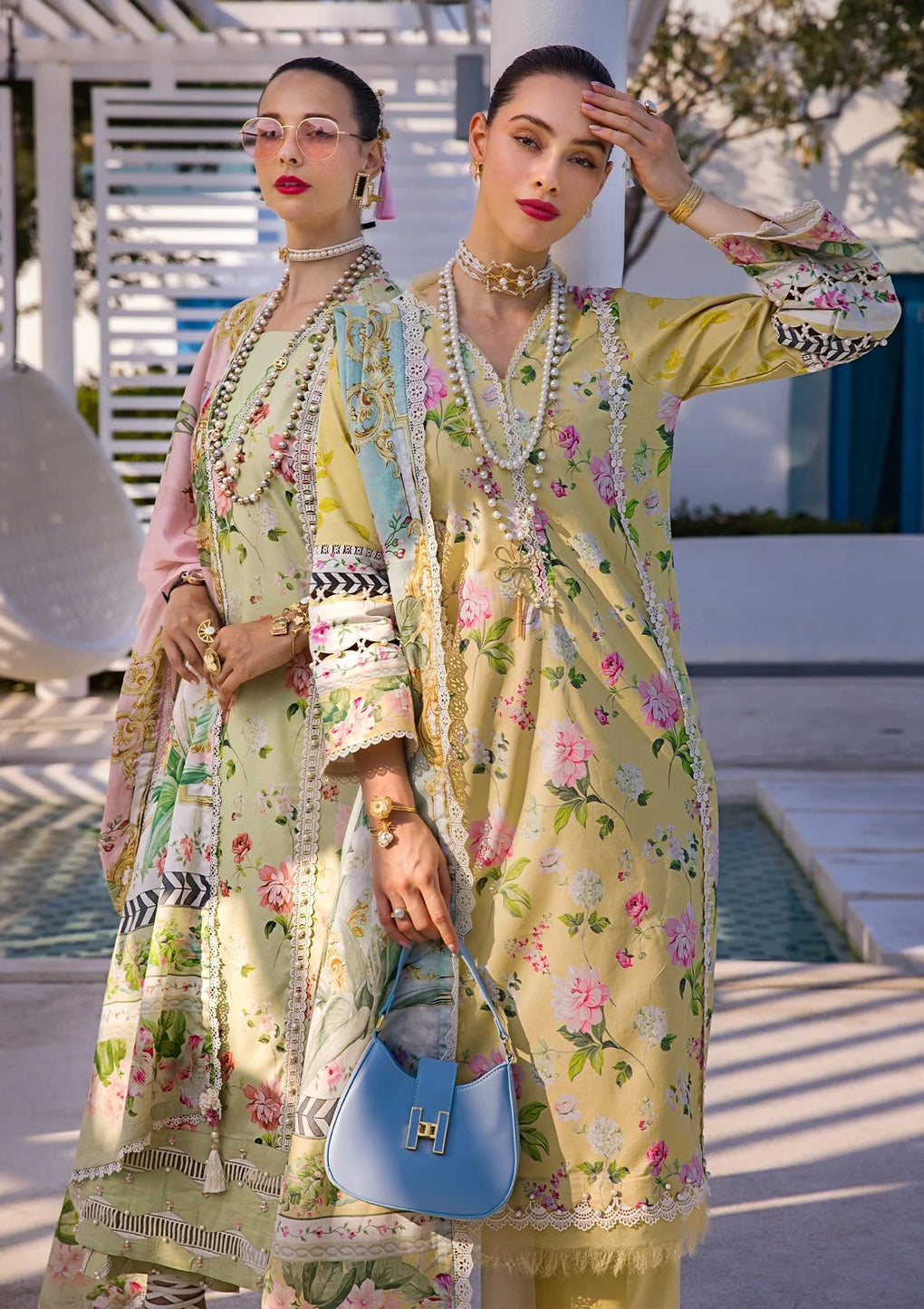 Elaf Premium | Prints Collection 2024 | EOP-02B HUAHIN CHIC -  Elaf Premium Formal - Original Designer Dress - House of Maryam