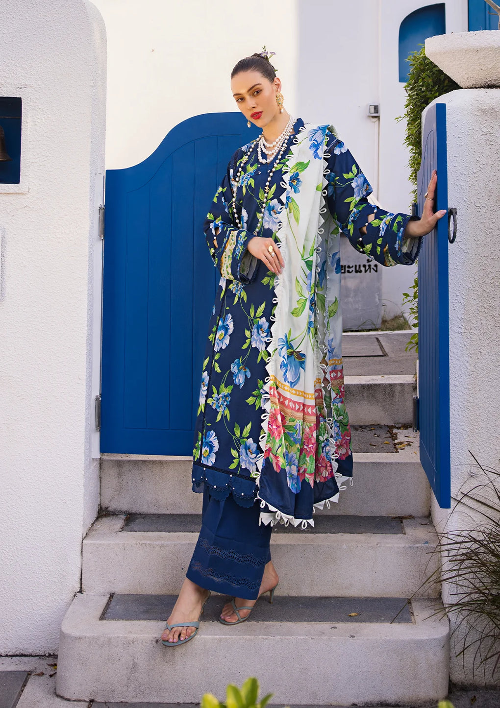 Elaf Premium | Prints Collection 2024 | EOP-05B RUNE MAVIS -  Elaf Premium Formal - Original Designer Dress - House of Maryam