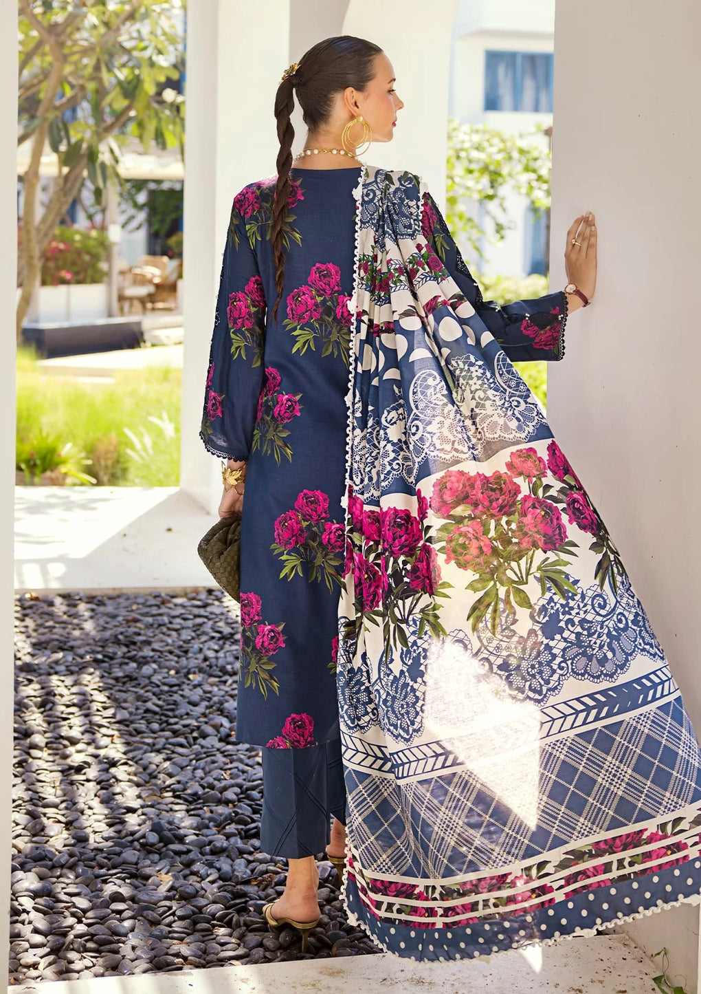 Elaf Premium | Prints Collection 2024 | EOP-03B PATTAYA POISE -  Elaf Premium Formal - Original Designer Dress - House of Maryam