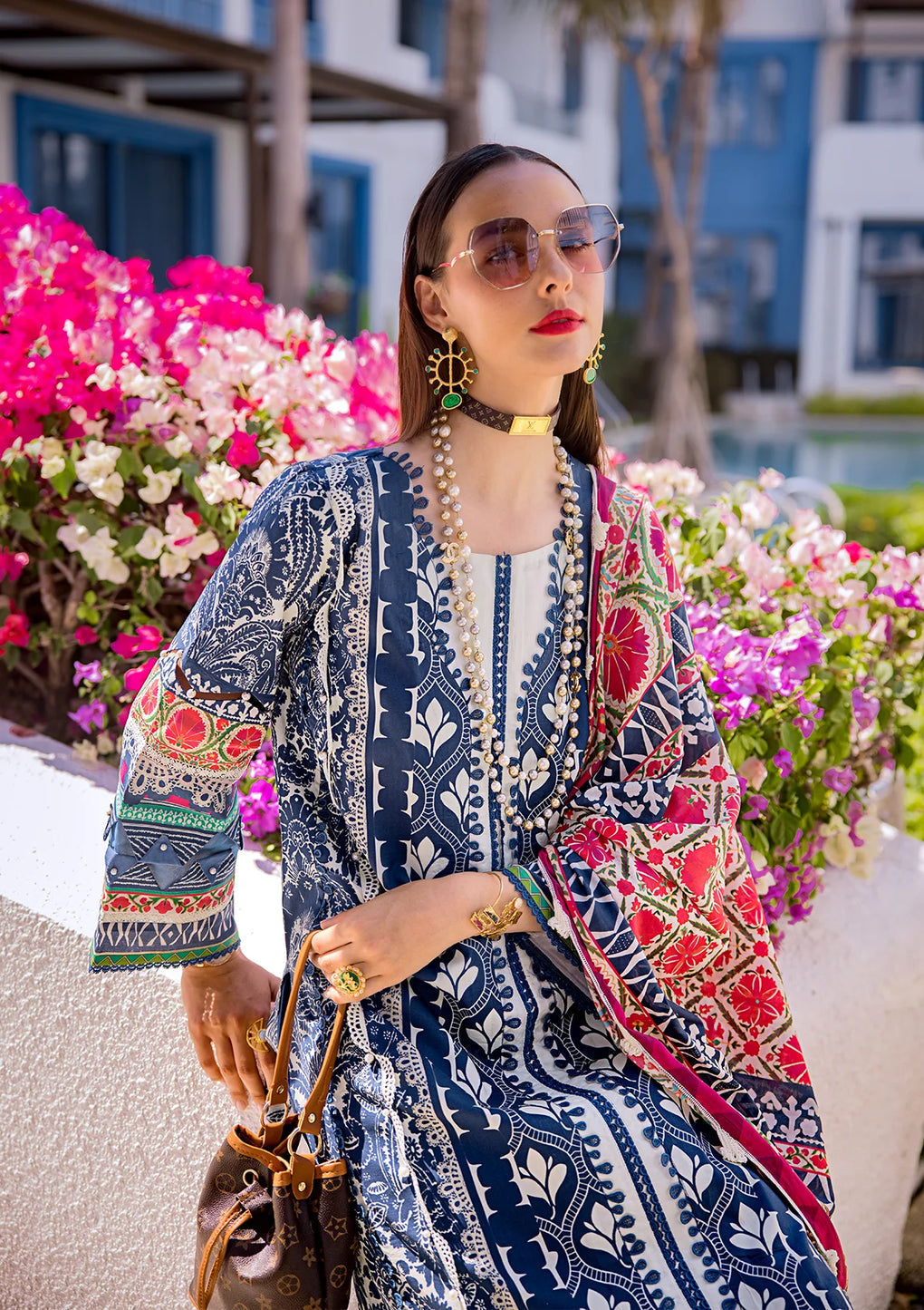 Elaf Premium | Prints Collection 2024 | EOP-07B ELNAZ -  Elaf Premium Formal - Original Designer Dress - House of Maryam