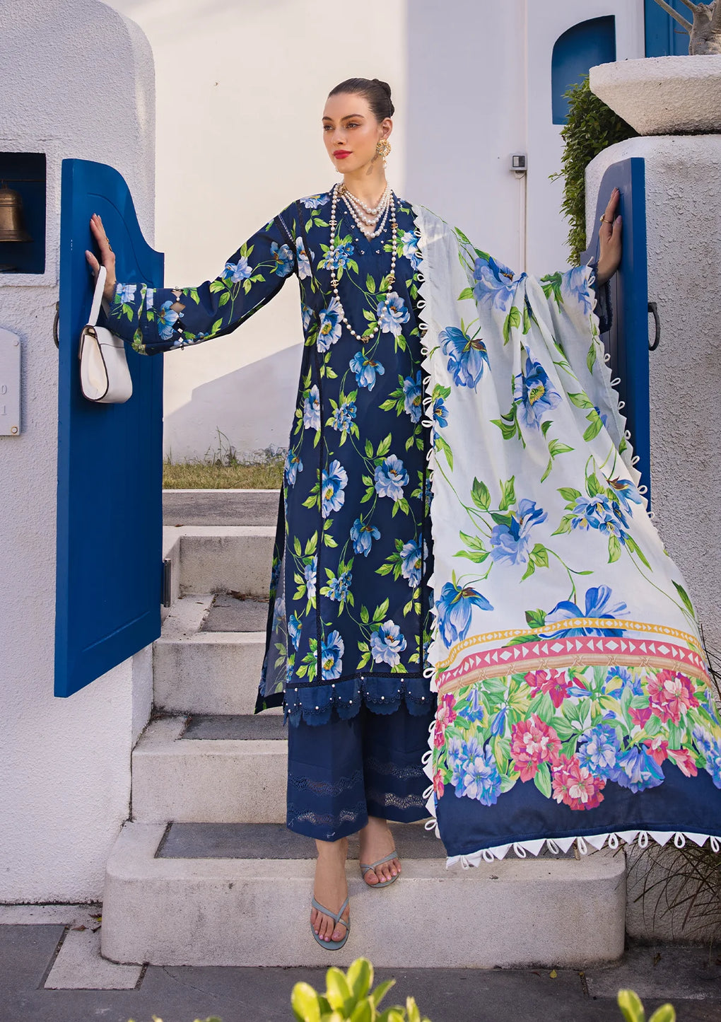 Elaf Premium | Prints Collection 2024 | EOP-05B RUNE MAVIS -  Elaf Premium Formal - Original Designer Dress - House of Maryam