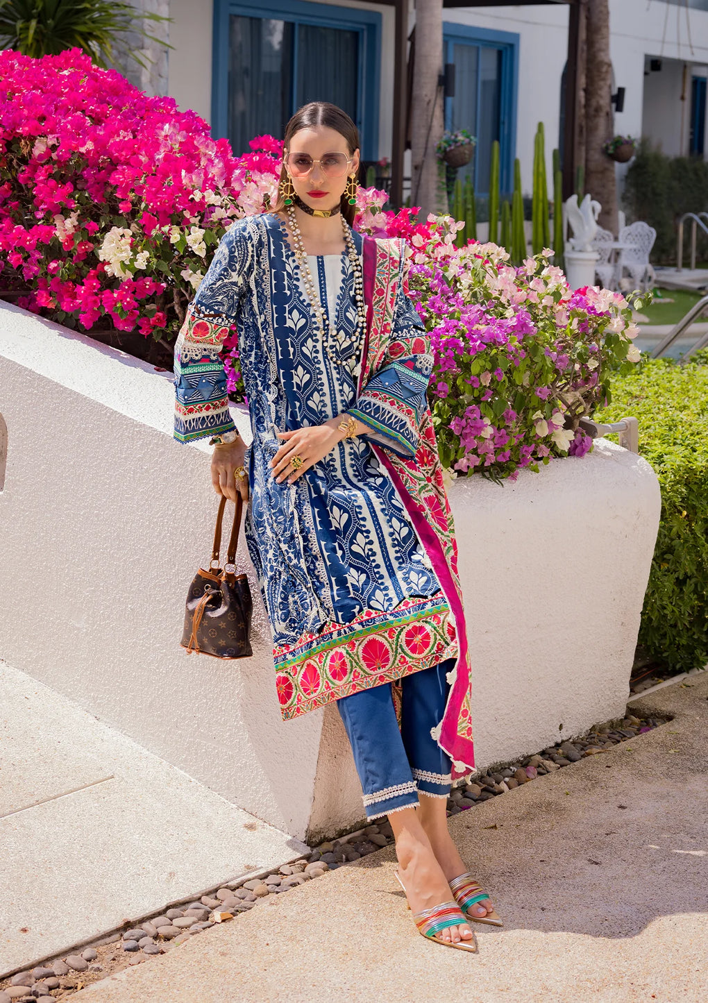 Elaf Premium | Prints Collection 2024 | EOP-07B ELNAZ -  Elaf Premium Formal - Original Designer Dress - House of Maryam