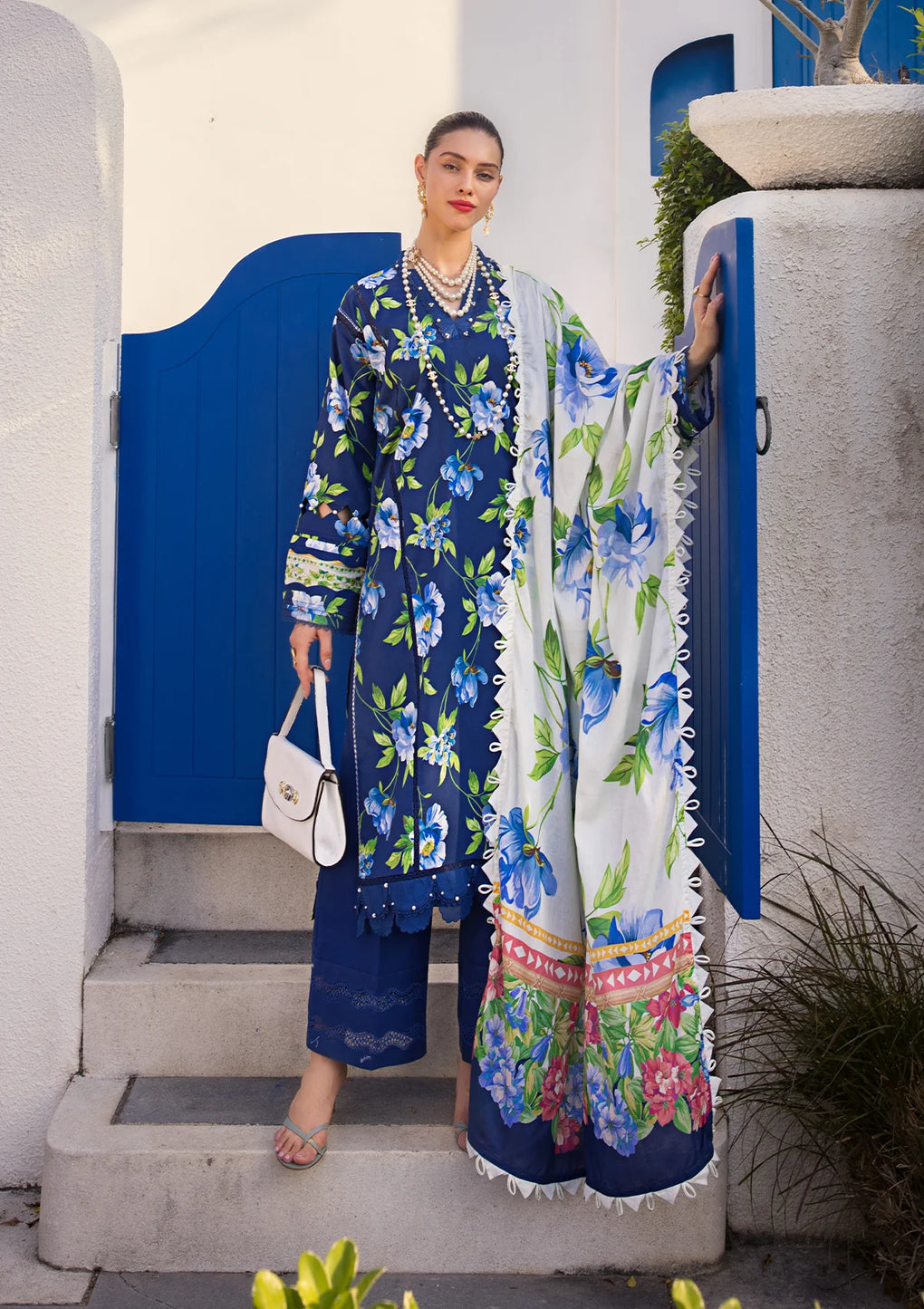 Elaf Premium | Prints Collection 2024 | EOP-05B RUNE MAVIS -  Elaf Premium Formal - Original Designer Dress - House of Maryam
