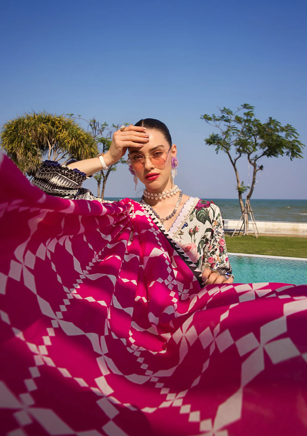 Elaf Premium | Prints Collection 2024 | EOP-06A AMARI MUSE -  Elaf Premium Formal - Original Designer Dress - House of Maryam
