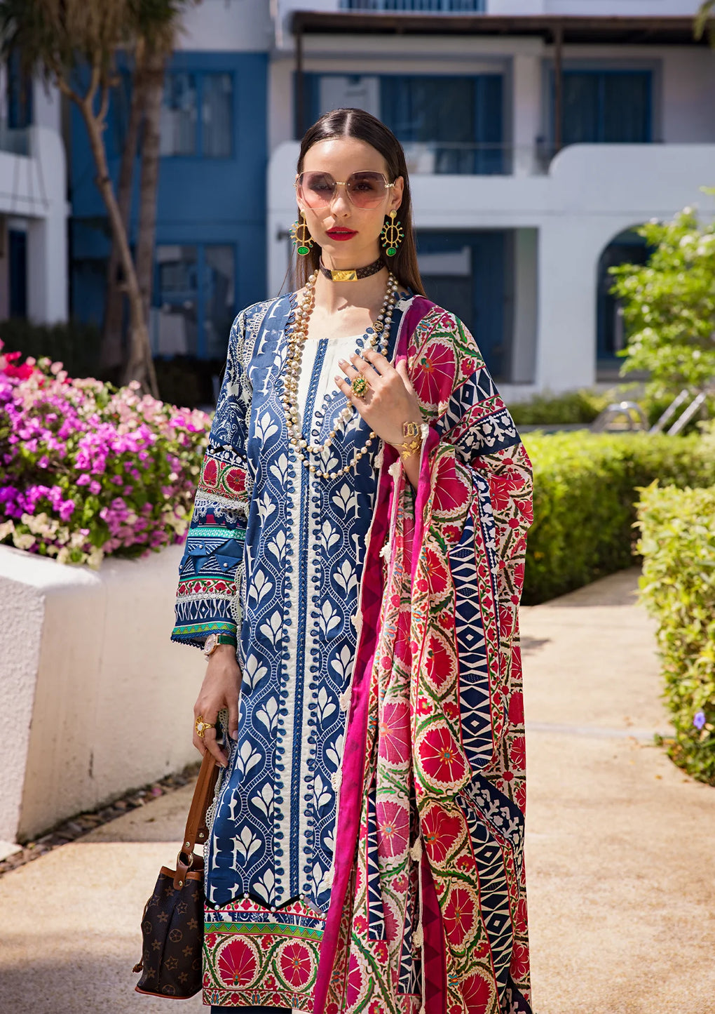Elaf Premium | Prints Collection 2024 | EOP-07B ELNAZ by Designer Elaf Premium - House of Maryam - Pakistani Designer Ethnic Wear in {{ shop.shopifyCountryName }}