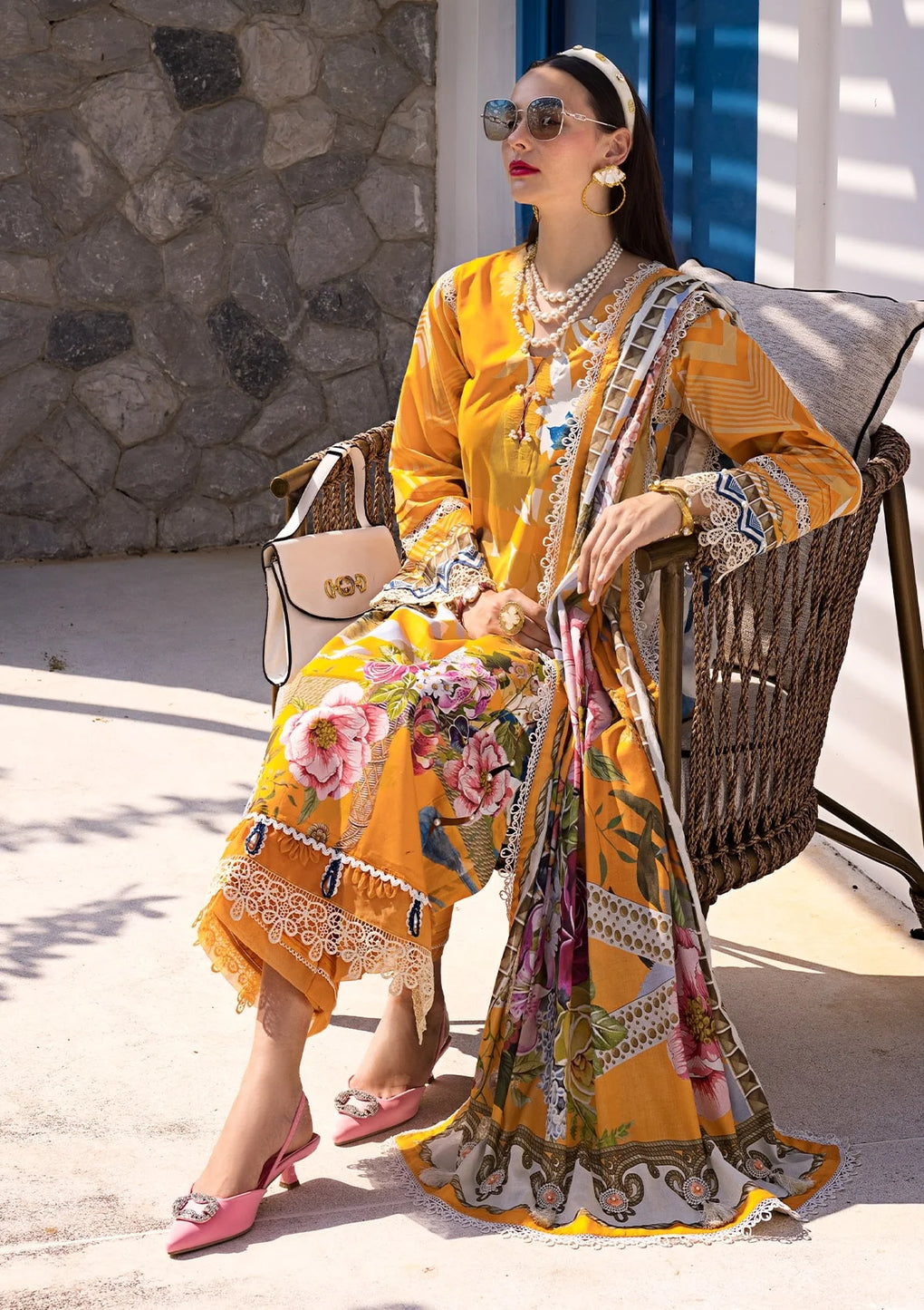 Elaf Premium | Prints Collection 2024 | EOP-01A SEDONA -  Elaf Premium Formal - Original Designer Dress - House of Maryam