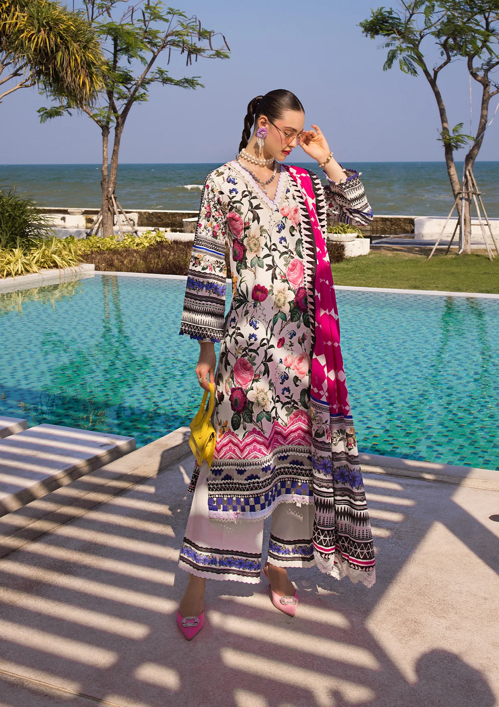 Elaf Premium | Prints Collection 2024 | EOP-06A AMARI MUSE -  Elaf Premium Formal - Original Designer Dress - House of Maryam
