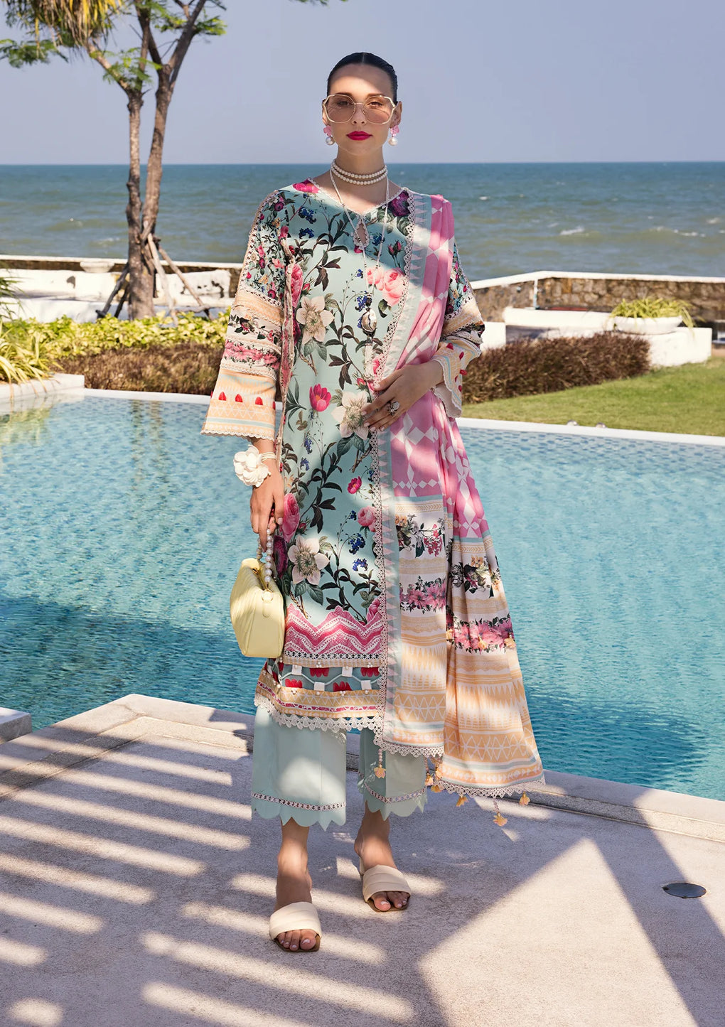 Elaf Premium | Prints Collection 2024 | EOP-06B FREYA -  Elaf Premium Formal - Original Designer Dress - House of Maryam