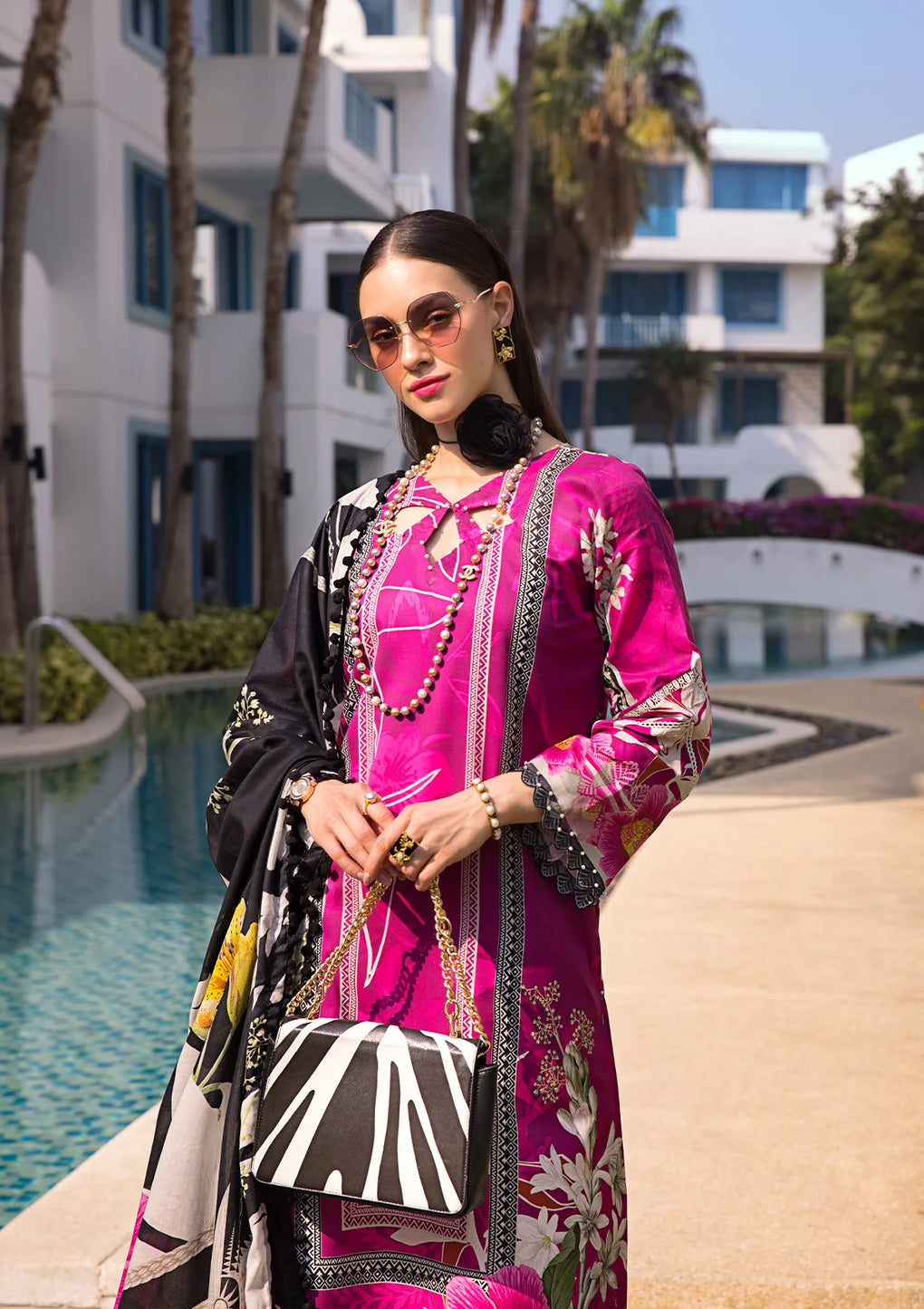 Elaf Premium | Prints Collection 2024 | EOP-08A PETUNIA by Designer Elaf Premium - House of Maryam - Pakistani Designer Ethnic Wear in {{ shop.shopifyCountryName }}