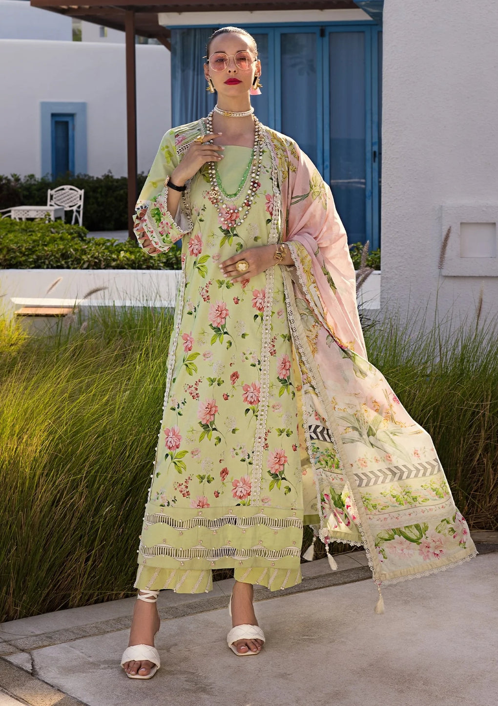 Elaf Premium | Prints Collection 2024 | EOP-02A CHELSEA -  Elaf Premium Formal - Original Designer Dress - House of Maryam