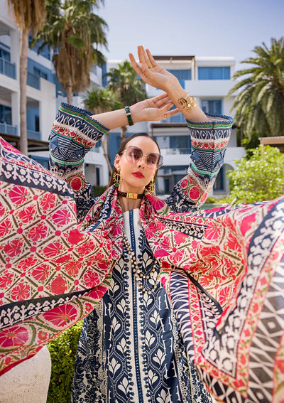 Elaf Premium | Prints Collection 2024 | EOP-07B ELNAZ -  Elaf Premium Formal - Original Designer Dress - House of Maryam