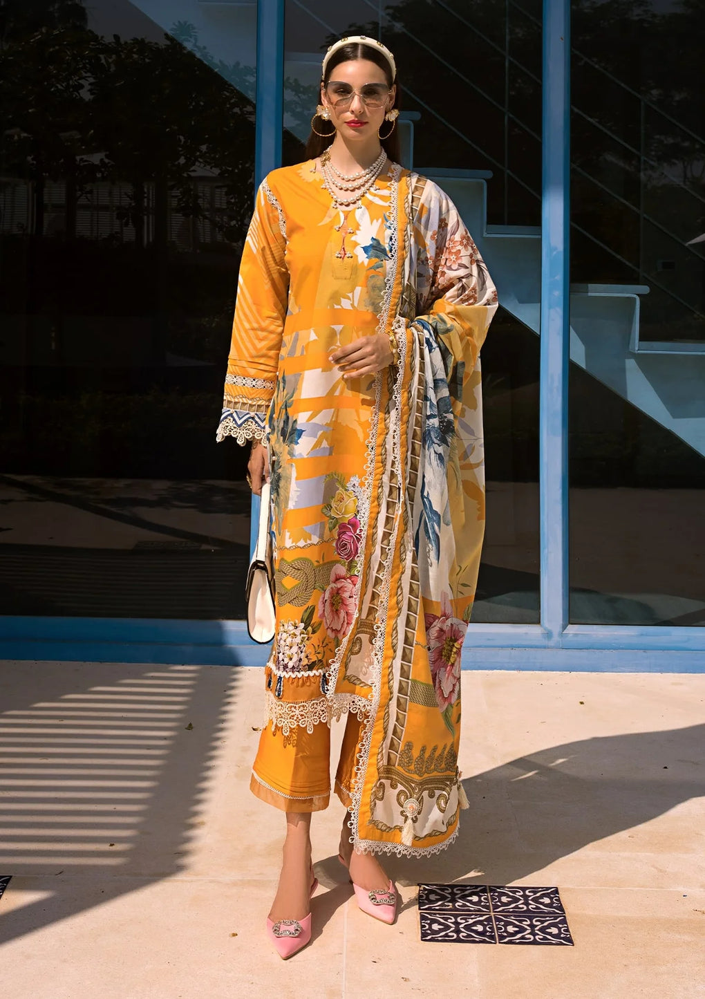 Elaf Premium | Prints Collection 2024 | EOP-01A SEDONA -  Elaf Premium Formal - Original Designer Dress - House of Maryam