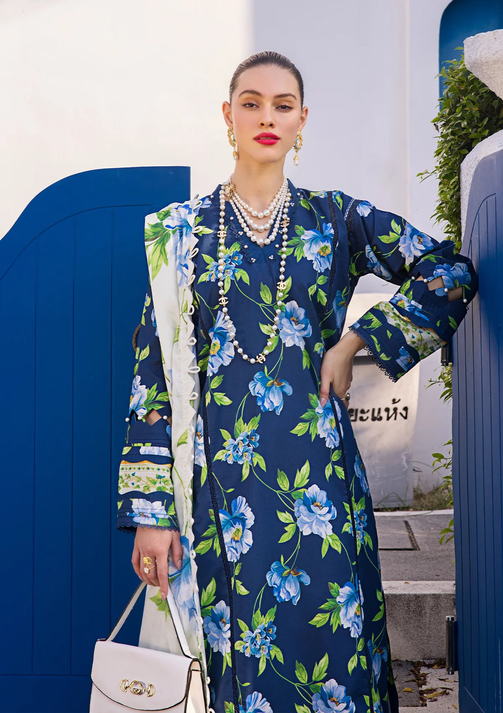 Elaf Premium | Prints Collection 2024 | EOP-05B RUNE MAVIS -  Elaf Premium Formal - Original Designer Dress - House of Maryam