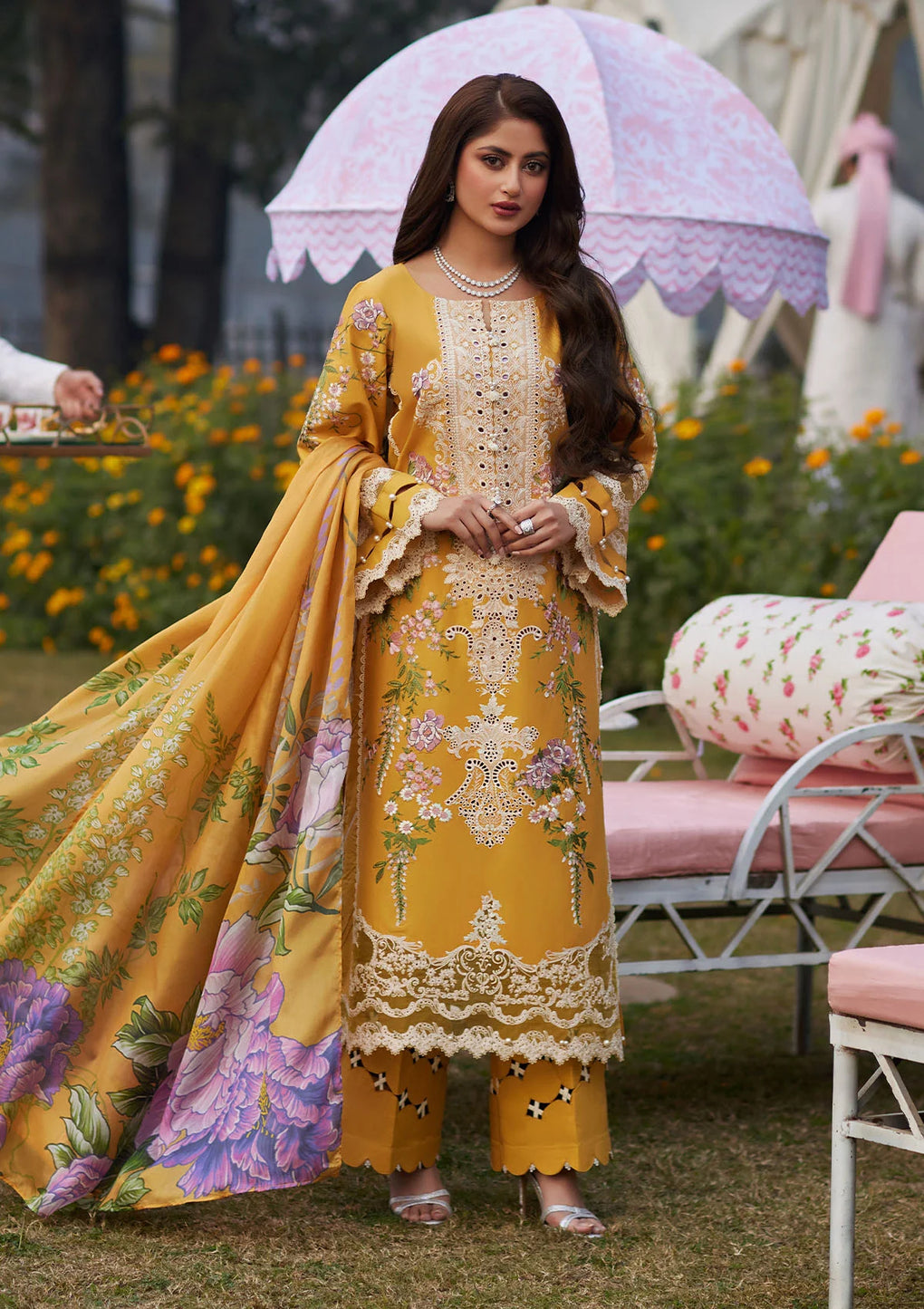 Elaf Premium | Eid Edit 2024 | ELE-12A SONA by Designer Elaf Premium - House of Maryam - Pakistani Designer Ethnic Wear in {{ shop.shopifyCountryName }}