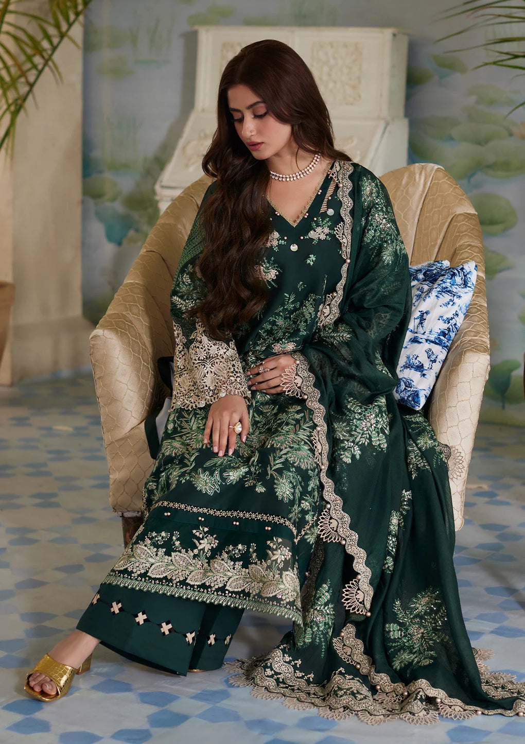 Elaf Premium | Eid Edit 2024 | ELE-07 ZARIA -  Elaf Premium Luxury - Original Designer Dress - House of Maryam