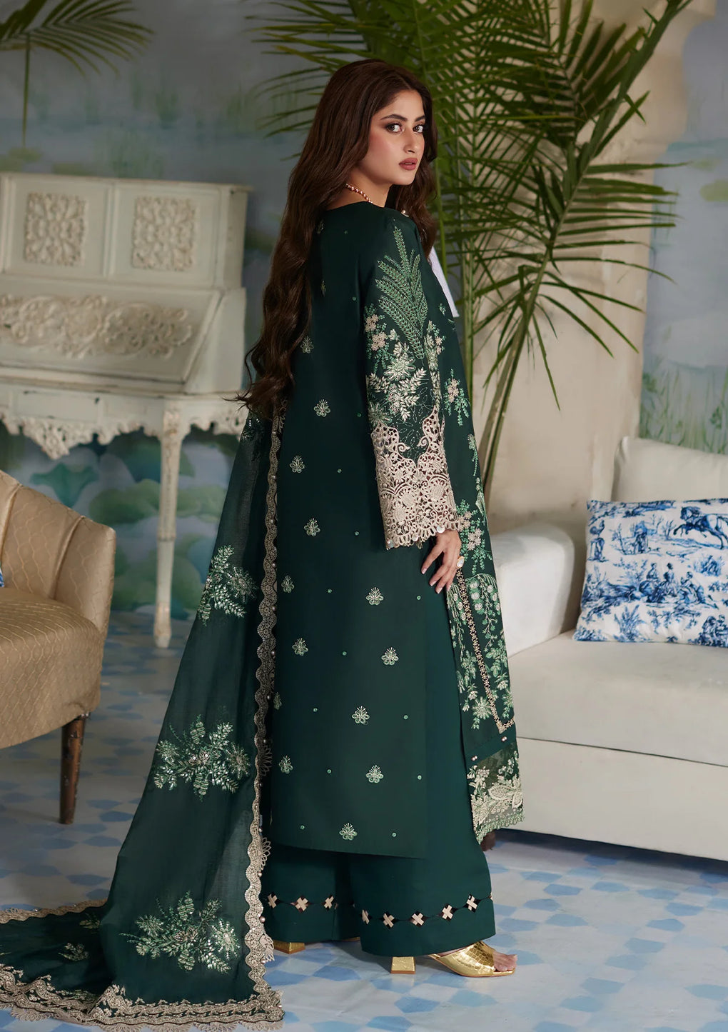 Elaf Premium | Eid Edit 2024 | ELE-07 ZARIA by Designer Elaf Premium - House of Maryam - Pakistani Designer Ethnic Wear in {{ shop.shopifyCountryName }}