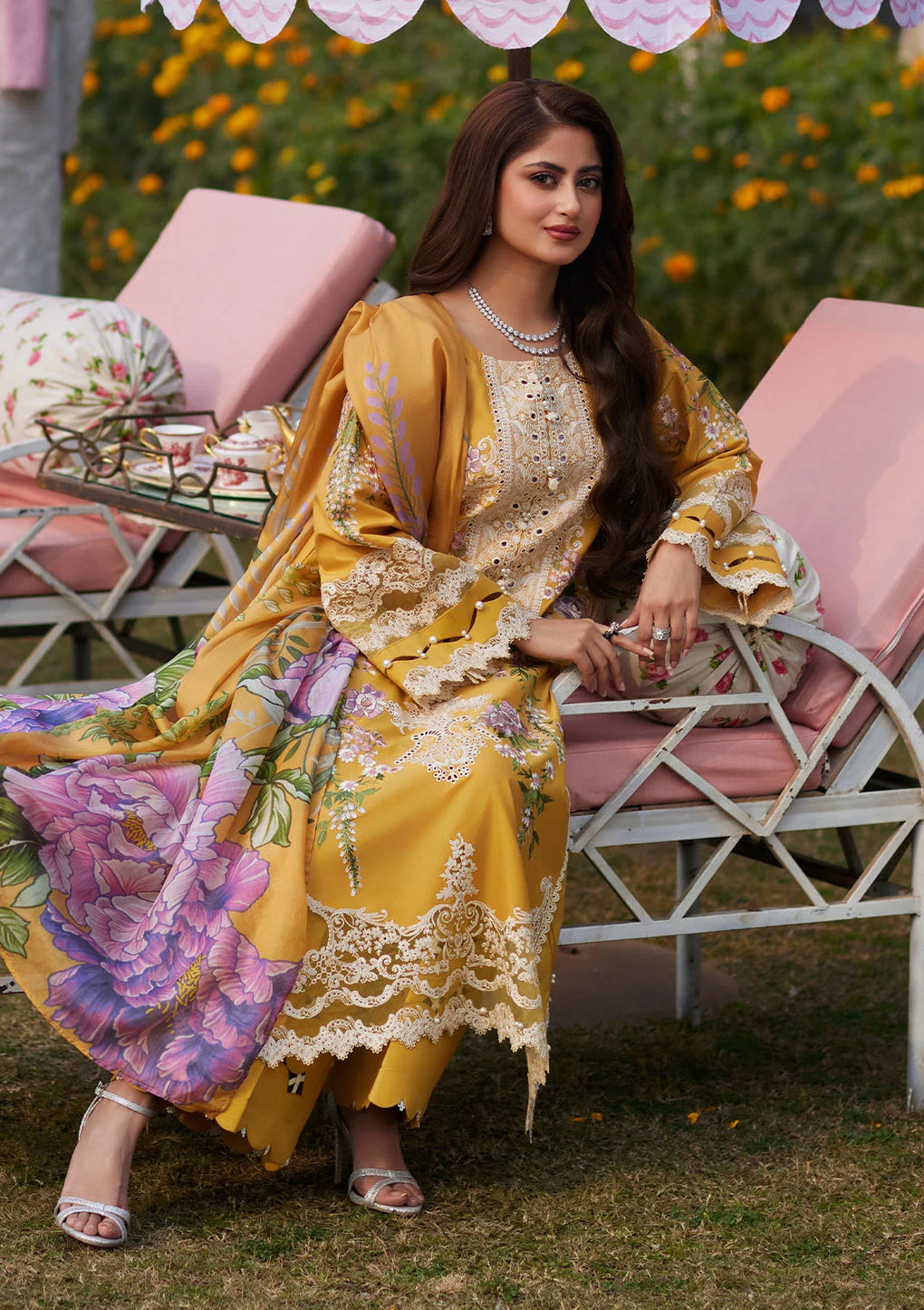 Elaf Premium | Eid Edit 2024 | ELE-12A SONA -  Elaf Premium Luxury - Original Designer Dress - House of Maryam