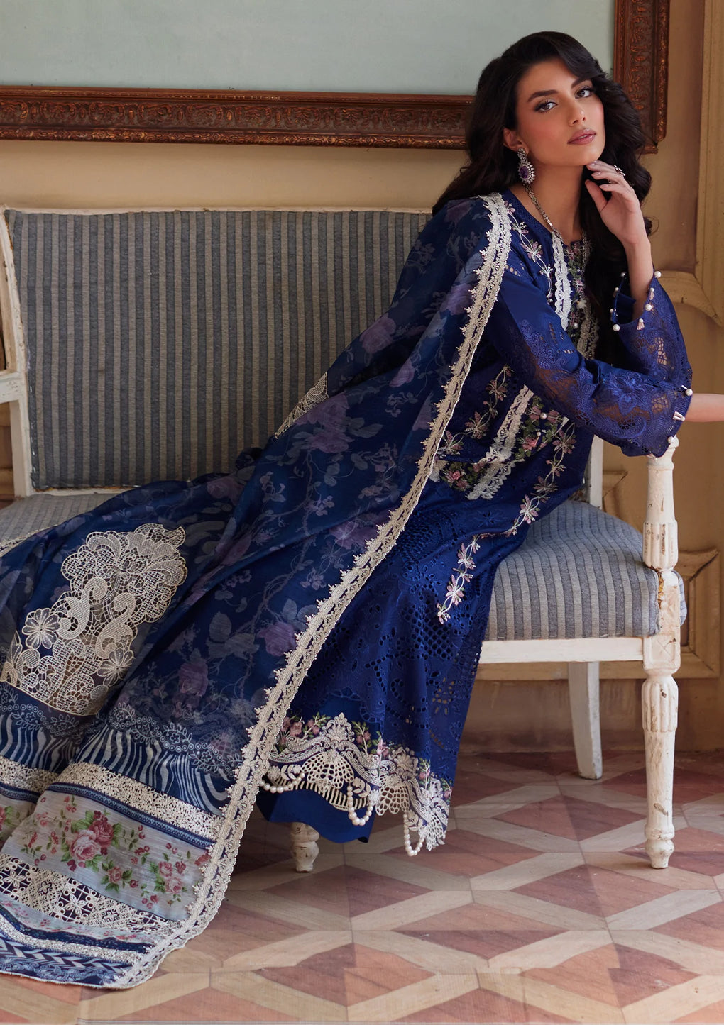 Elaf Premium | Eid Edit 2024 | ELE-10 YALINA by Designer Elaf Premium - House of Maryam - Pakistani Designer Ethnic Wear in {{ shop.shopifyCountryName }}