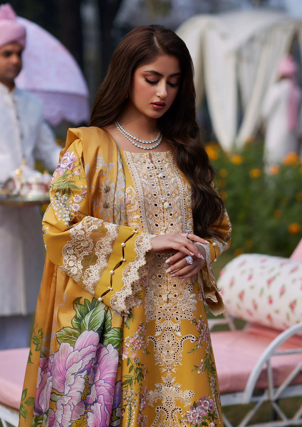 Elaf Premium | Eid Edit 2024 | ELE-12A SONA by Designer Elaf Premium - House of Maryam - Pakistani Designer Ethnic Wear in {{ shop.shopifyCountryName }}