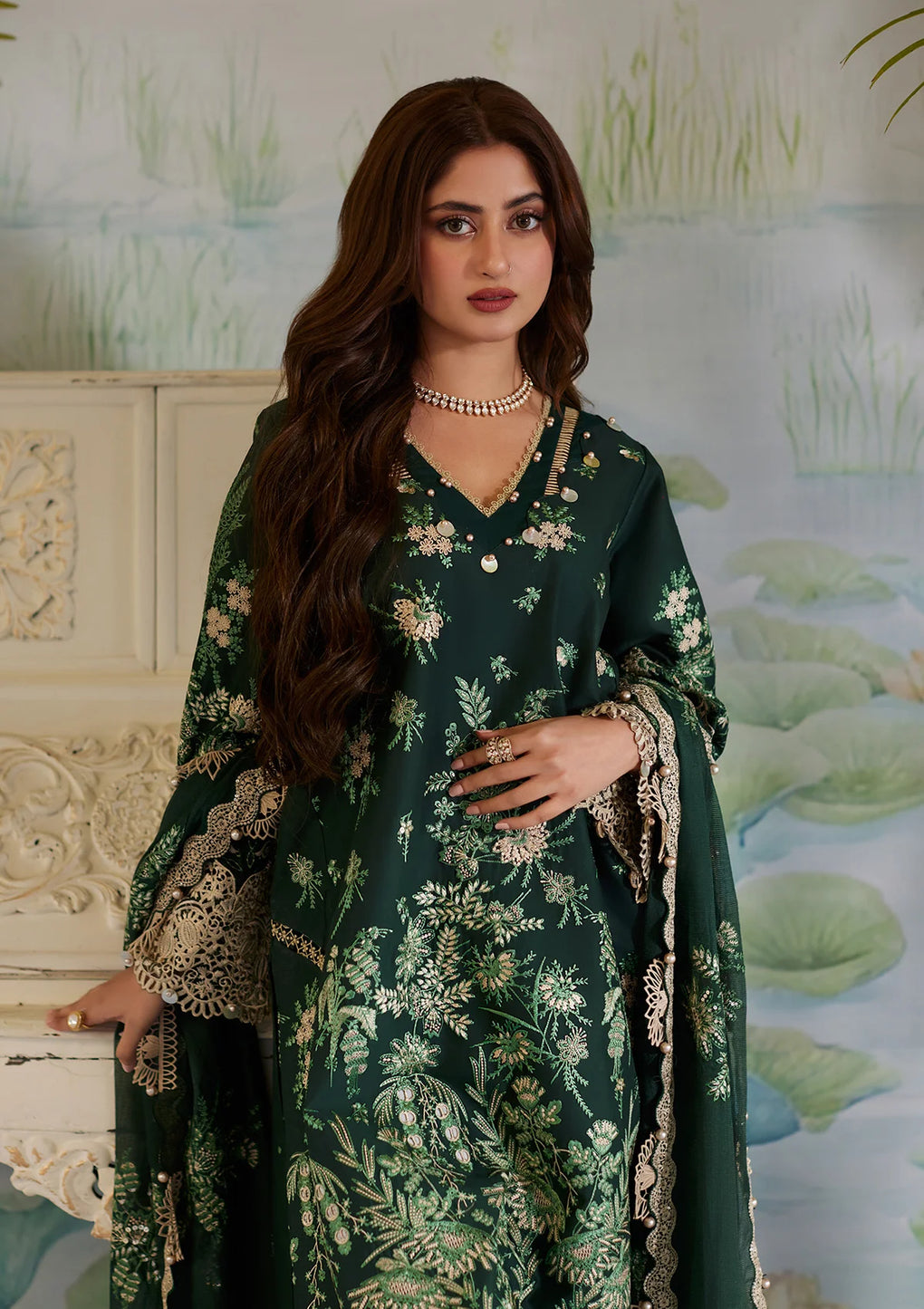 Elaf Premium | Eid Edit 2024 | ELE-07 ZARIA by Designer Elaf Premium - House of Maryam - Pakistani Designer Ethnic Wear in {{ shop.shopifyCountryName }}