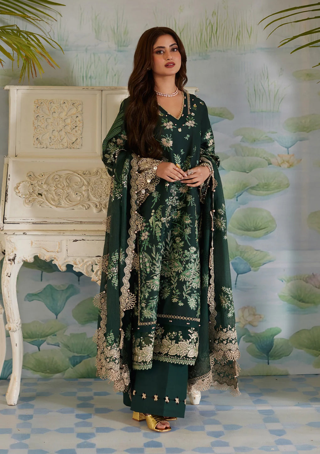 Elaf Premium | Eid Edit 2024 | ELE-07 ZARIA -  Elaf Premium Luxury - Original Designer Dress - House of Maryam