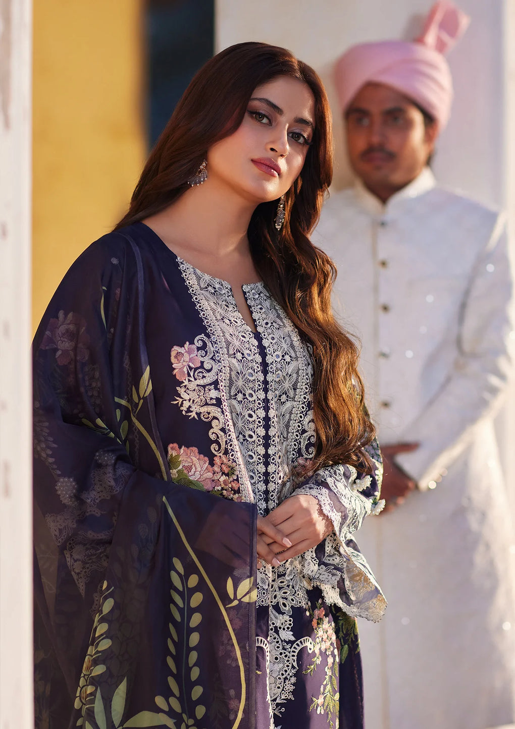 Elaf Premium | Eid Edit 2024 | ELE-12B YAZMIN by Designer Elaf Premium - House of Maryam - Pakistani Designer Ethnic Wear in {{ shop.shopifyCountryName }}