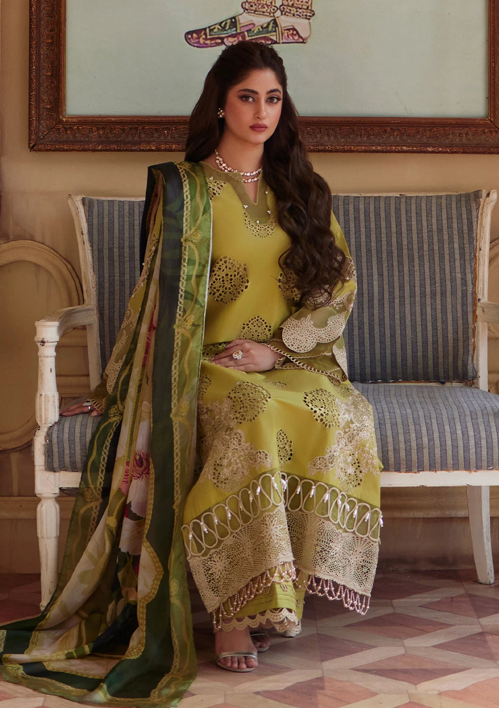 Elaf Premium | Eid Edit 2024 | ELE-05 MEENAH -  Elaf Premium Luxury - Original Designer Dress - House of Maryam