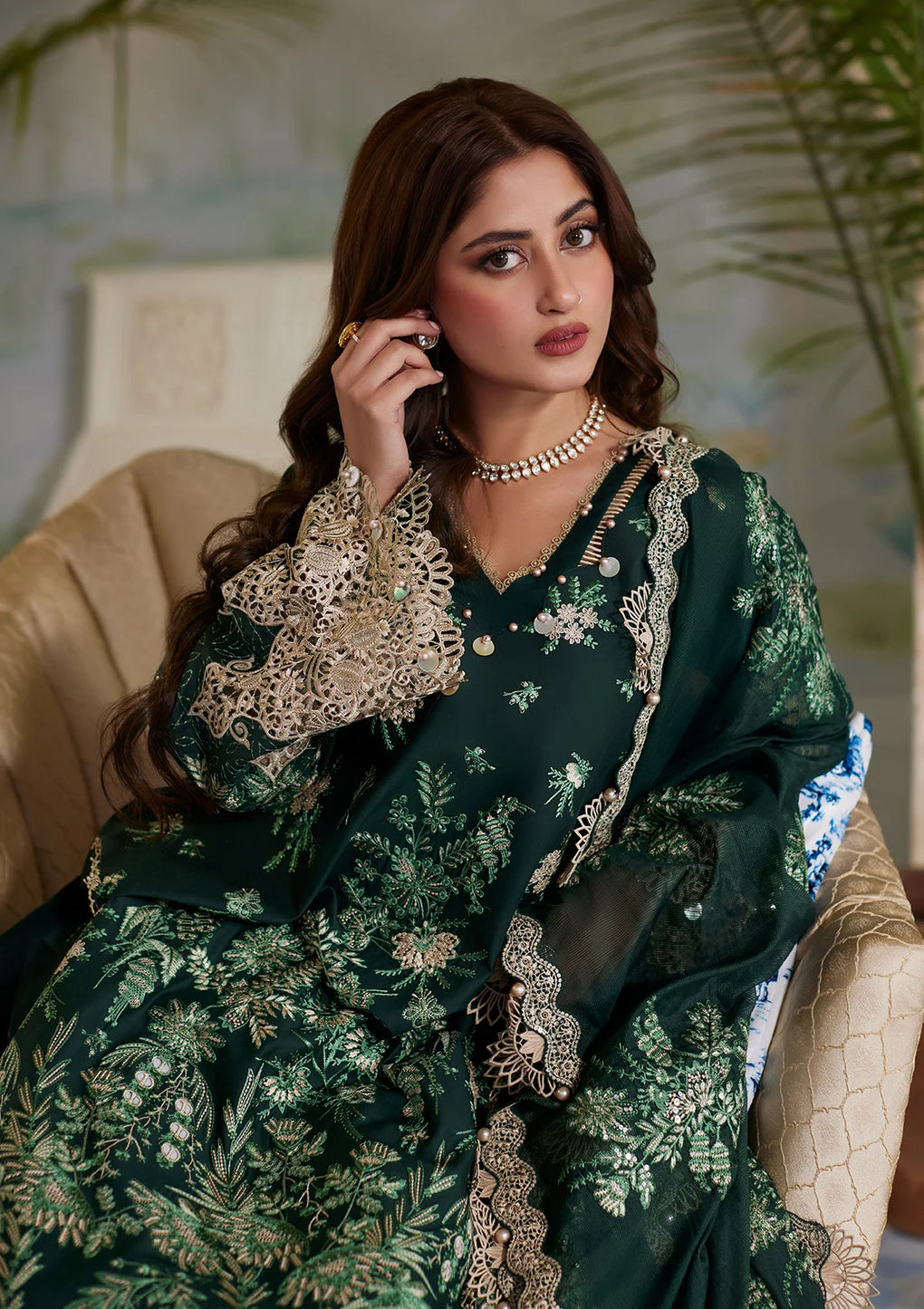 Elaf Premium | Eid Edit 2024 | ELE-07 ZARIA by Designer Elaf Premium - House of Maryam - Pakistani Designer Ethnic Wear in {{ shop.shopifyCountryName }}